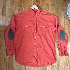 Polo by Ralph Lauren Orange Casual Button Down